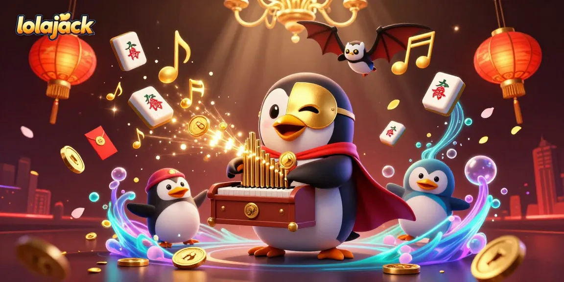 Experience thrilling gameplay at lolajack with a captivating 3D casino scene featuring lively characters and game elements.